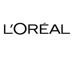 Logo de L'Oréal Paris, client de Louise Wittlich, maquilleuse pro et coach beauté.